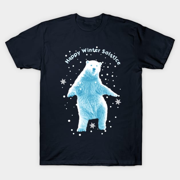 Happy Winter Solstice T-Shirt by emma17